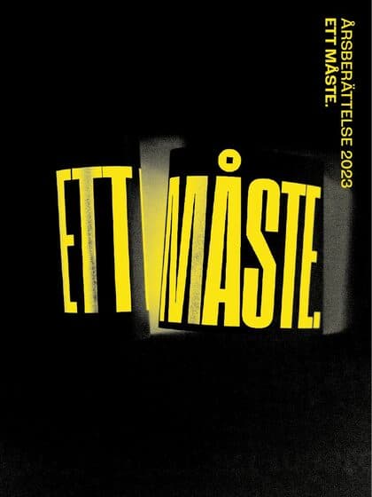 Omslag — Årsberättelse 2023